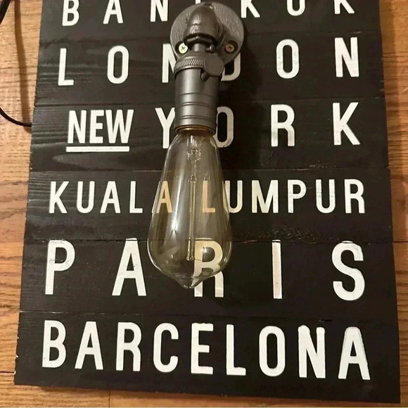 New Edison Bulb Accent Light Fixture home decor by Mercantile Design - Picture 3 of 8